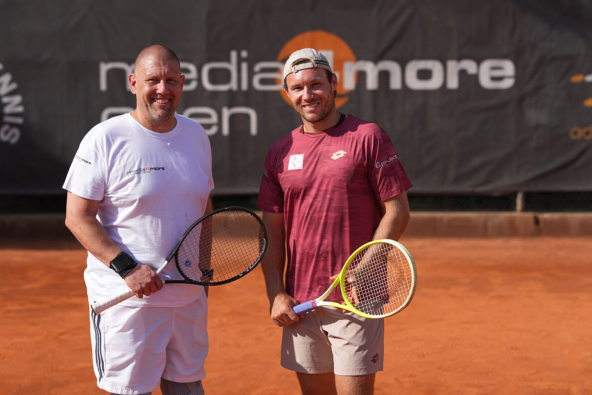 Peter Rosenkranz, Lucas Miedler (v.l.)